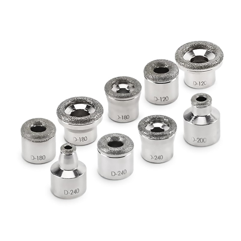 Diamond Dermabrasion Head, Microdermabrasion 9 Tips, Facial Exfoliator Tool for