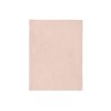 Jollein 517-511-67066 Babydecke Strick Grain Knit mit Teddyfell rosa (75x100