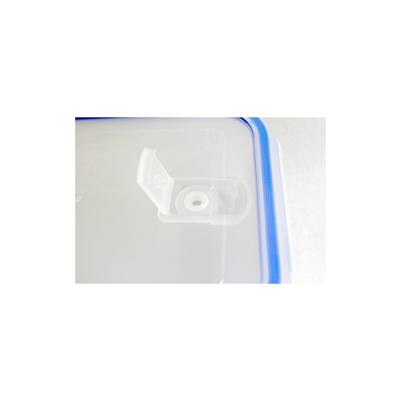 B4001-1 Uniware Heat Resistant Premium Glass Food Container with Snap-Lock