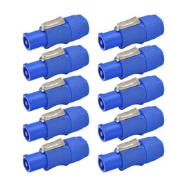 10 pcs NAC3FCA PowerCon Cable Connector Power in adapter Replacement for Neutrik