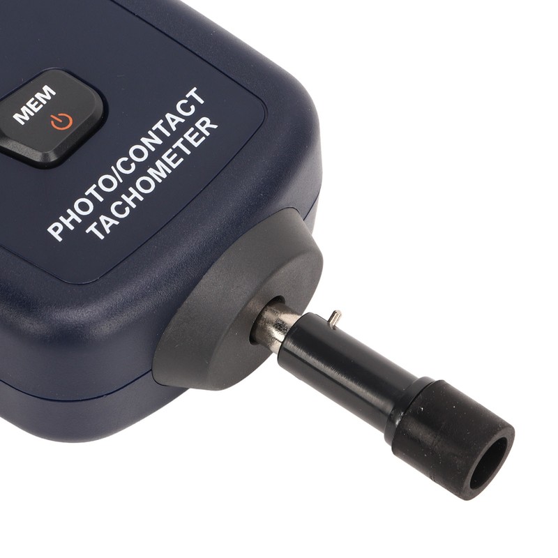 Digital Tachometer Handheld White Backlit Auto Data Save Non Contact
