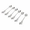 Swan Dinnerware Set Metal Tableware Cutlery Set Decorative Swan Base