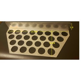 ER11 collet holder tray, hold up to 135 collets