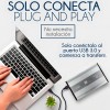 Gabinete Case 3.5 PuLG Sata Usb 3.0 Disco Duro 4tb
