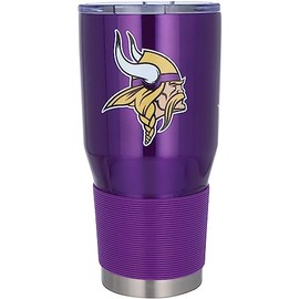 Logo Brands 618-S30T-1: Minnesota Vikings 30oz Stainless Tumbler