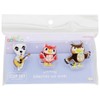 Sunstar Stationery Atsube Animal Crossing Clip Acrylic Clip Set, Blue,