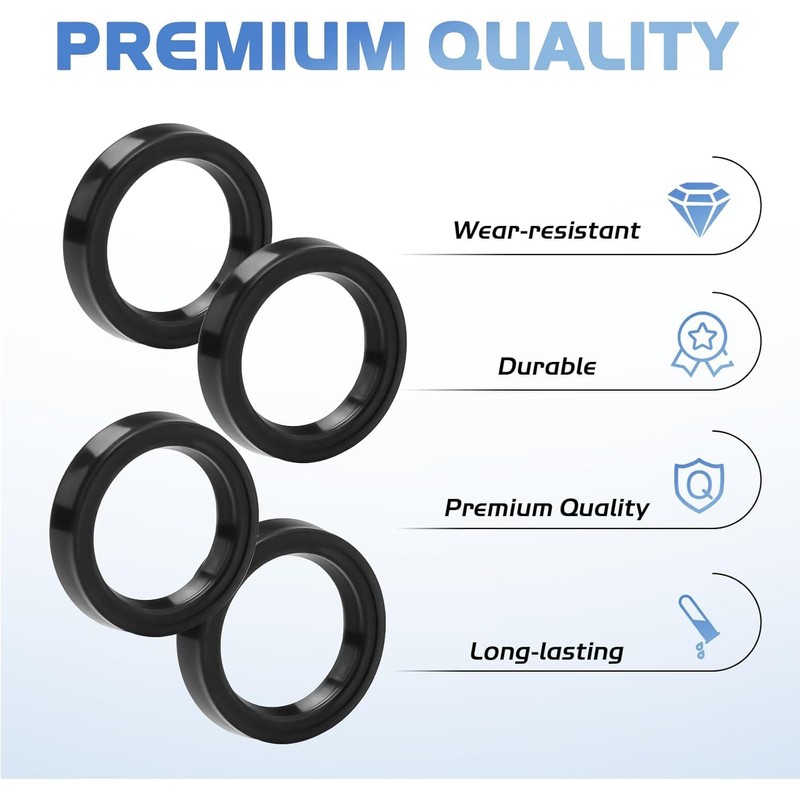HeadSeal™ Premium Inlet and Outlet Seal Set, Designed for Compatibility