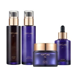 Charmzone 참존 탑클래스 리프팅 4종 기초세트 스킨 120ml +로션 120ml +크림 50ml +앰플 50ml 단품