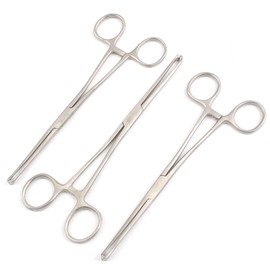 PRECISE CANADA: SET OF 3 ALLIS TISSUE FORCEPS 7.5" 5X6 TEETH STAINLESS STEEL