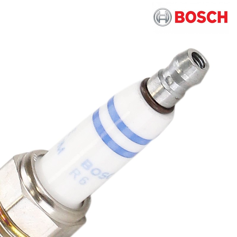 2 x Original BOSCH 0242245576 Spark Plugs Compatible with Golf