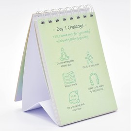 Mindfulness Challenge: 28 Day of Self-Love and Wellbeing with Uplifting Affirmations. A Thoughtful and Meaningful Gift for Mental Wellness.