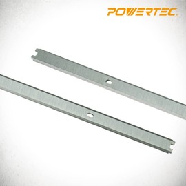 POWERTEC 13 Inch Planer Blades for Ridgid R4330, R4331, TP1300LS Planer, Replacement for AC20502 Planer Knives, Set of 9 (12828-P3)
