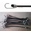 ONEBO Pack of 30 Spiral Hooks, Bungee Straps Hooks, Shock