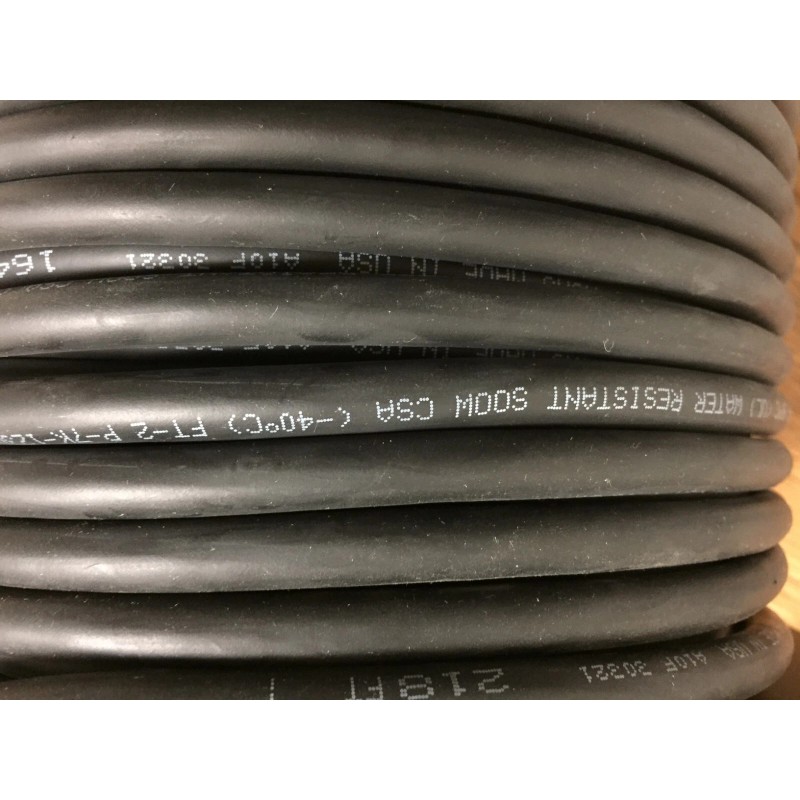 Carol 02765 16AWG/3C Water Resistant SOOW 600V -40c, +90C Power