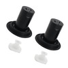 Priprilod 2Set Black Carburetor Piston Slide Diaphragms replace 16111-MM8-771 Compatible