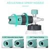 Sooprinse Pressure Washer Foam Cannon with Dual Connector Accessory, Power