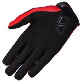 MSR™ Axxis Proto MTB Mountain Bike Dirt Bike Motocross MX BMX Outdoor Sports ATV UTV Powersports Riding Gloves for Men and Women Medium Red/Grey