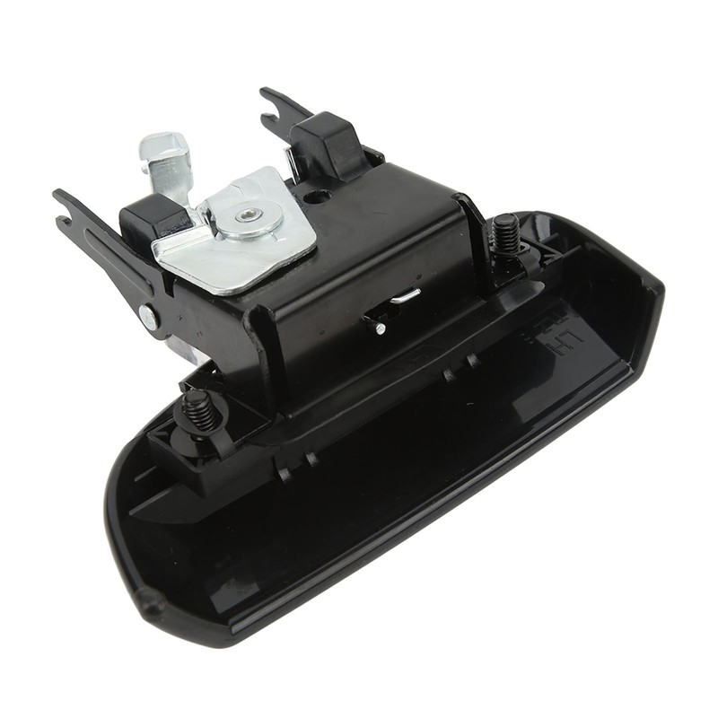 Car Rear Outer Exterior Door Handle Black ABS Replacement for