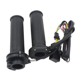 バイクドレスアップ グリップヒーター 【左右セット】 冬場のバイクでも手元ポカポカ