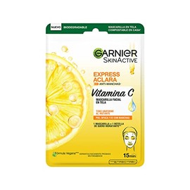 Garnier Skin Active, Mascarilla Facial en Tela, 28 g                                                                                                  