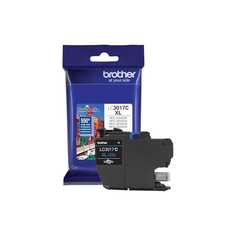 Brother Cartucho de Tinta LC-3017C Cian de Alto Rendimiento