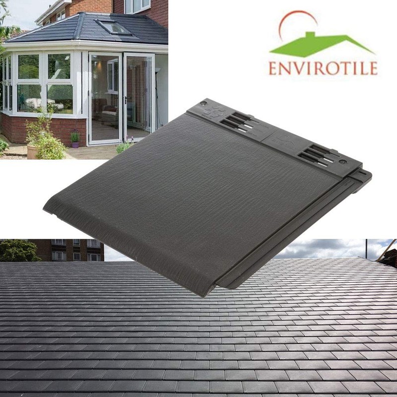 Envirotile Lightweight Roof Tile - Strong Plastic Roofing Shingle/Slate -