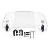 Motorcycle Windscreen Adjustable Clip On Windshield Universal Wind Deflector for