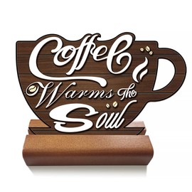 Coffee Decor for Kitchen,Coffee Sign,Coffee Decorations,Coffee Decor,Coffee Bar Decor,Kitchen Decor,Coffee Bar Accessories,Coffee Decorations for Coffee Bar,Suitable for Coffee Shops and Home Kitchens