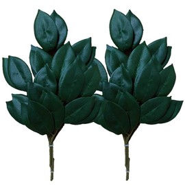 Artificial Flowers, Flower Flowers, Sakaki, Kamidana, Handmade, Sakaki, Set of 2, Small, Approx. 11.8 inches (30 cm), Ver.41 (2 Bunches of Sakaki_No. 41)