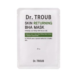 Dr. Trubb 닥터트럽 스킨 리터닝 바하 마스크 시트/BHA [닥터트럽 바하마스크시트_e20] Dr. Trup Skin Retoning BHA Mask Sheet/BHA [Dr. Trup BHA Mask Sheet_e20]