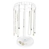 QWORK® Spinning Jewelry Tree Display Stand, Jewelry Organizer with 23