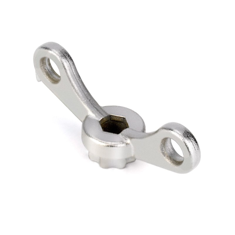QWORK Bike Crank Arm Dust Cap Install Removal Wrench Tool