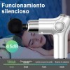 Pistola Masajeadoras Muscular Fascia Mini Eléctrica Portátil