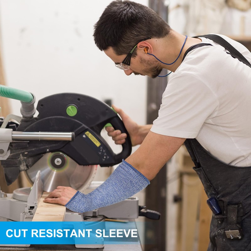 PATIKIL 16 Inch Cut Resistant Sleeve, 3 Pairs Arm Safety