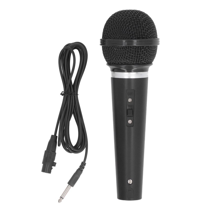 Handheld Dynamic Cardioid Wired Vocal Microphone for Singing with Noise