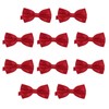 DonDon Men's Bow Tie, 12 x 6 cm, Tied and