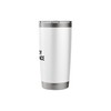 Democracy Dies In Silence Stainless Steel Insulated Tumbler
