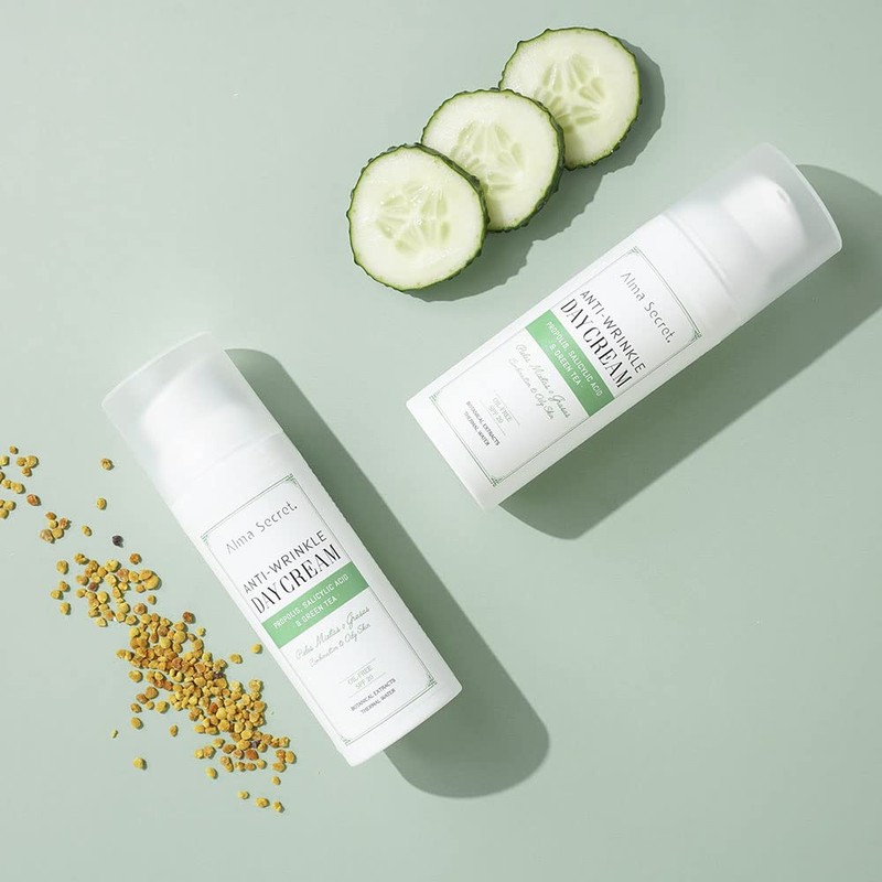 Alma Secret Anti-Wrinkle (Oil-FREE) with Propolis, Salicyl and Green Tea
