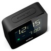 Braun Digital Travel Alarm Clock Snooze Function, Compact Size, Negative