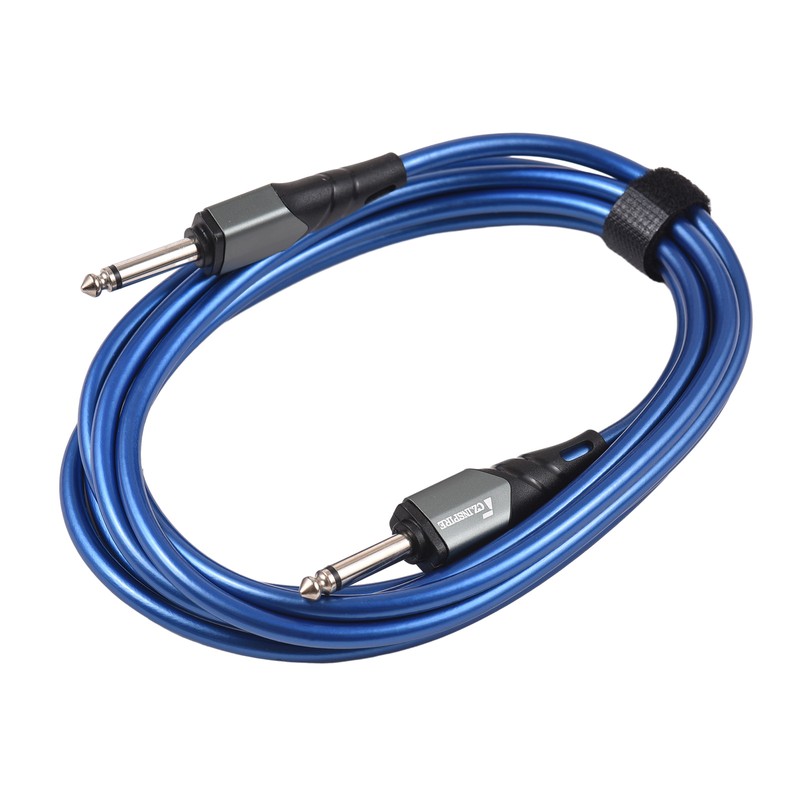 1/4 Inch Audio Instrument Cable 10ft Noise Reduction Dual Straight