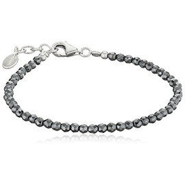 Engelsrufer ERB/20/HA Hematite Women's Bracelet – Sterling Silver Grey 20 "