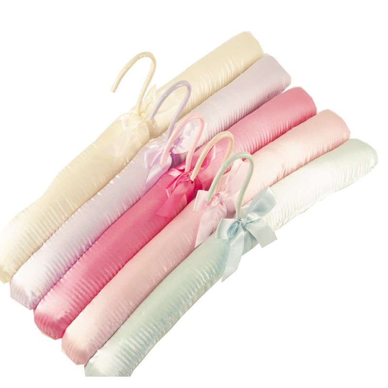 Fazanwey Padded Hangers for Clothes Satin Hangers Clothes Hangers Padded