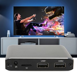 HD Multimedia Interface Media Player, 4K Ultra-HD Digital Media Player Supports 10Bit H.264/h.265 decoding and 4K 60fps TV Display for 4K TV Projector Monitor