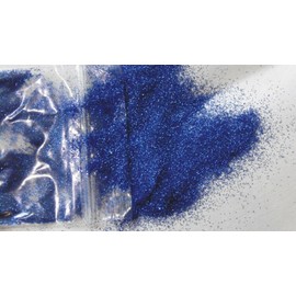 EliteKoopers 10g Dark Blue Sparkling Ultra Fine Glitter Powder, Extra Fine Shine Dust for Nail Art, Christmas Craft, Card Making, Cosmatic Craft