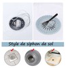 VEGCOO 4 Pieces Hair Filter Shower Hair Filter Shower Hair