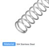 uxcell Compression Spring, 5Pcs 304 Stainless Steel, 3mm OD, 0.3mm