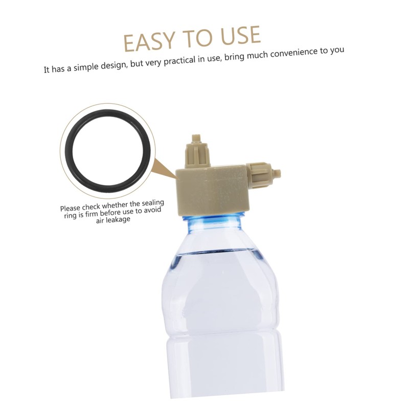 BESPORTBLE Aquarium Air Stone Accessories DIY Co2 Generator Bottle Caps