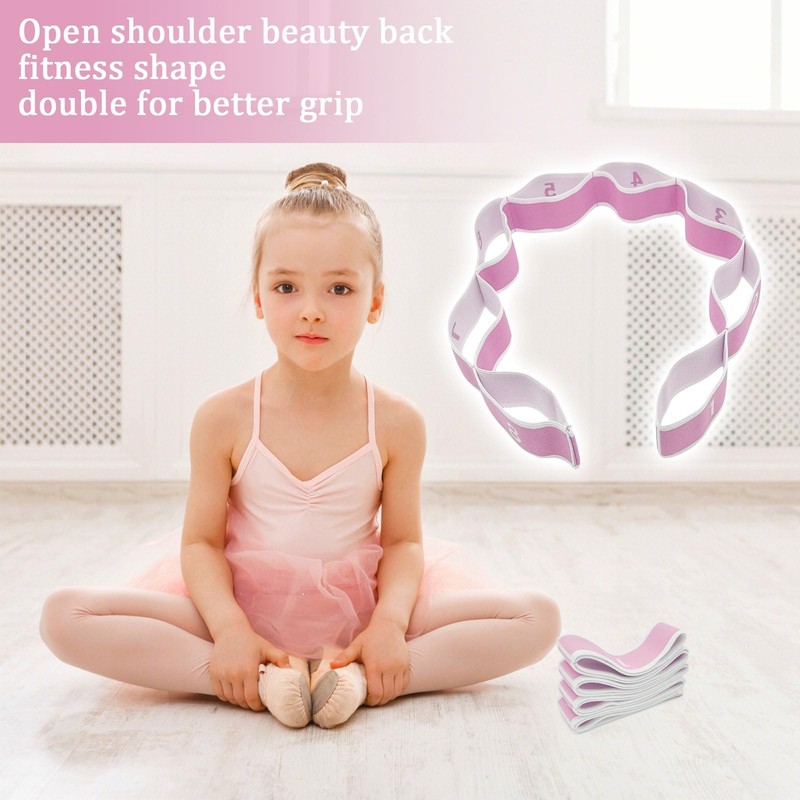 XNIVUIS Stretching Strap, Kids Stretch Strap Stretch Band, Loops Exercise