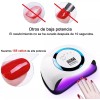 Lampara Secador De Uñas Esmalte Led Uv Profesional Portátil