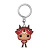 Funko Pop! Keychain: Fortnite - Tricera Ops Toy, Multicolor, One-Size